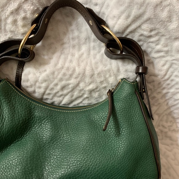 Dooney & Bourke Pebbled Leather Hobo Shoulder Bag - Picture 8 of 15